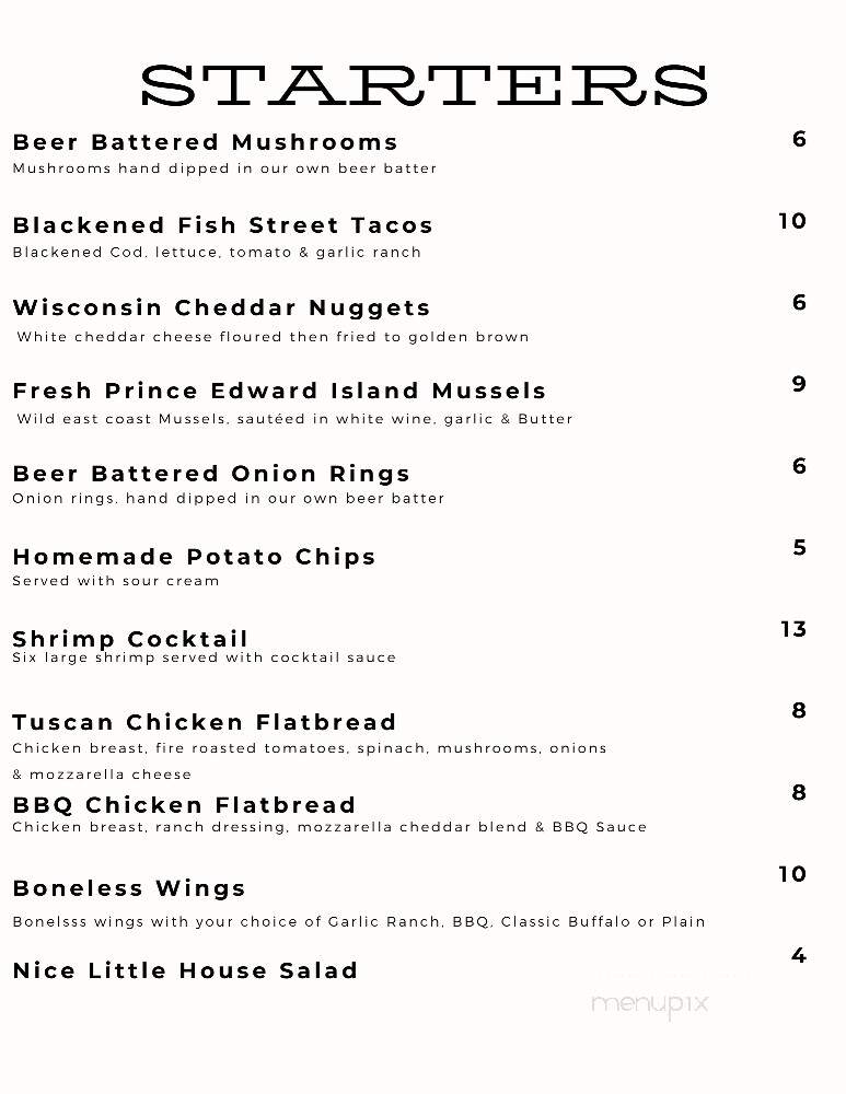 Moose Inn - Wautoma, WI menu_pic