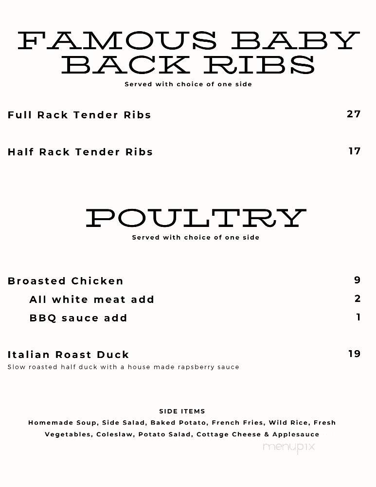 Moose Inn - Wautoma, WI menu_pic