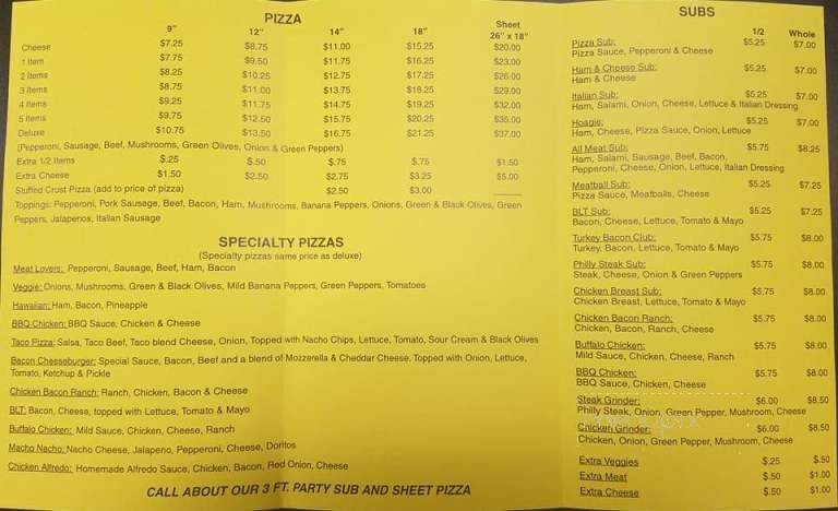 Jimmy's Pizza - Kenton, OH