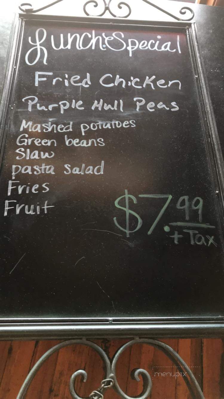 Jake's - Alexander City, AL menu_pic