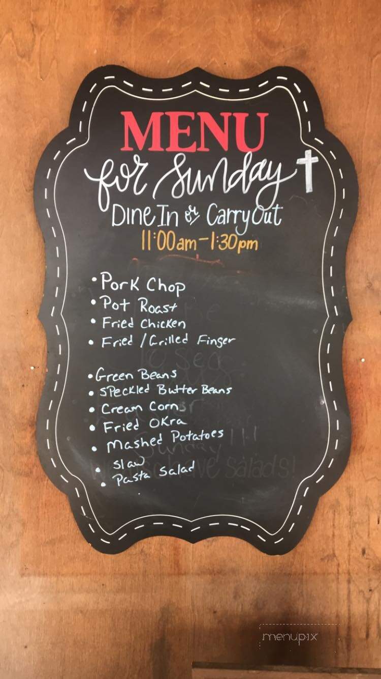 Jake's - Alexander City, AL menu_pic
