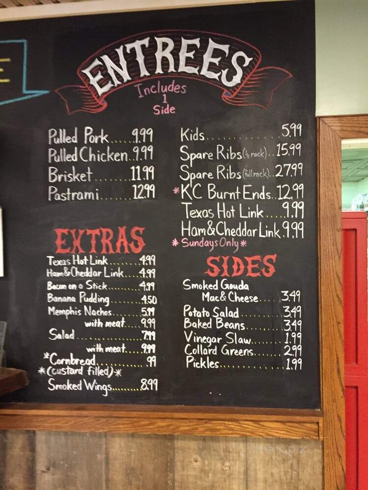 Monk's BBQ - Purcellville, VA menu_pic