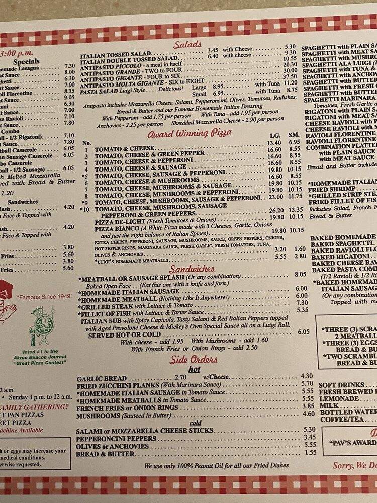 Luigi's Restaurant - Akron, OH