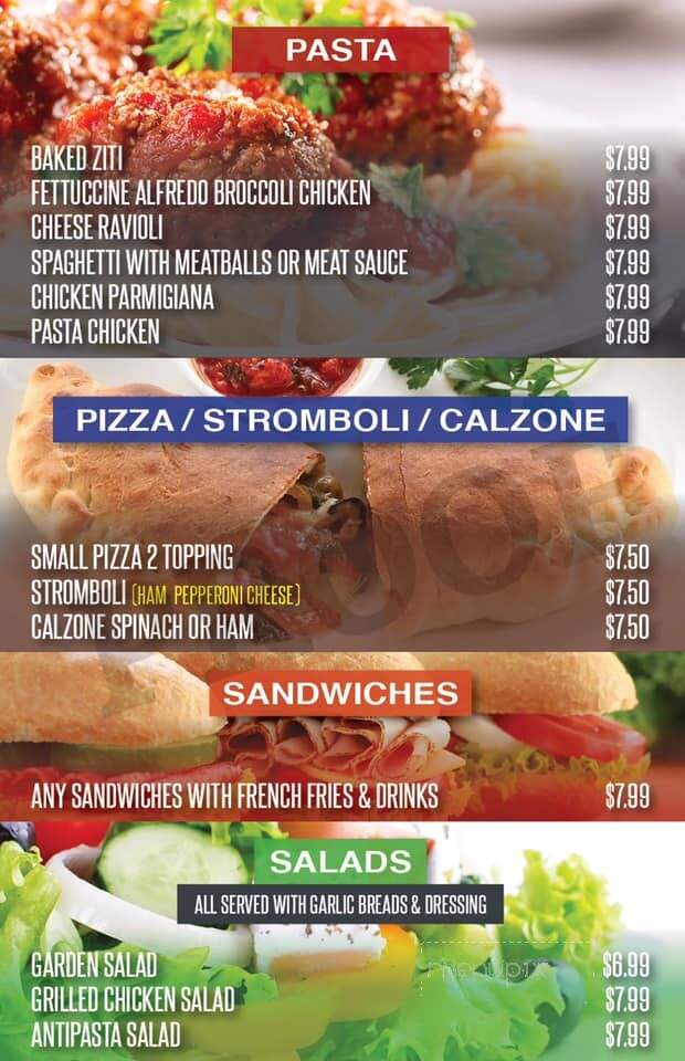 Wang's Bistro - Zebulon, NC menu_pic