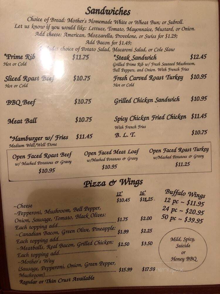My Mother's Restaurant - Phoenix, AZ