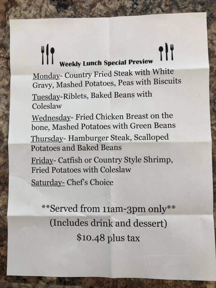 Taste of Dandridge - Dandridge, TN menu_pic