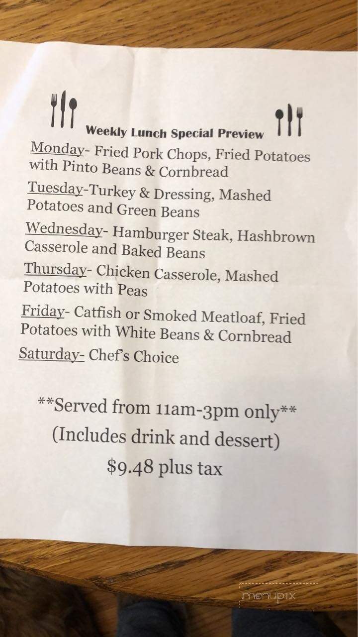 Taste of Dandridge - Dandridge, TN menu_pic