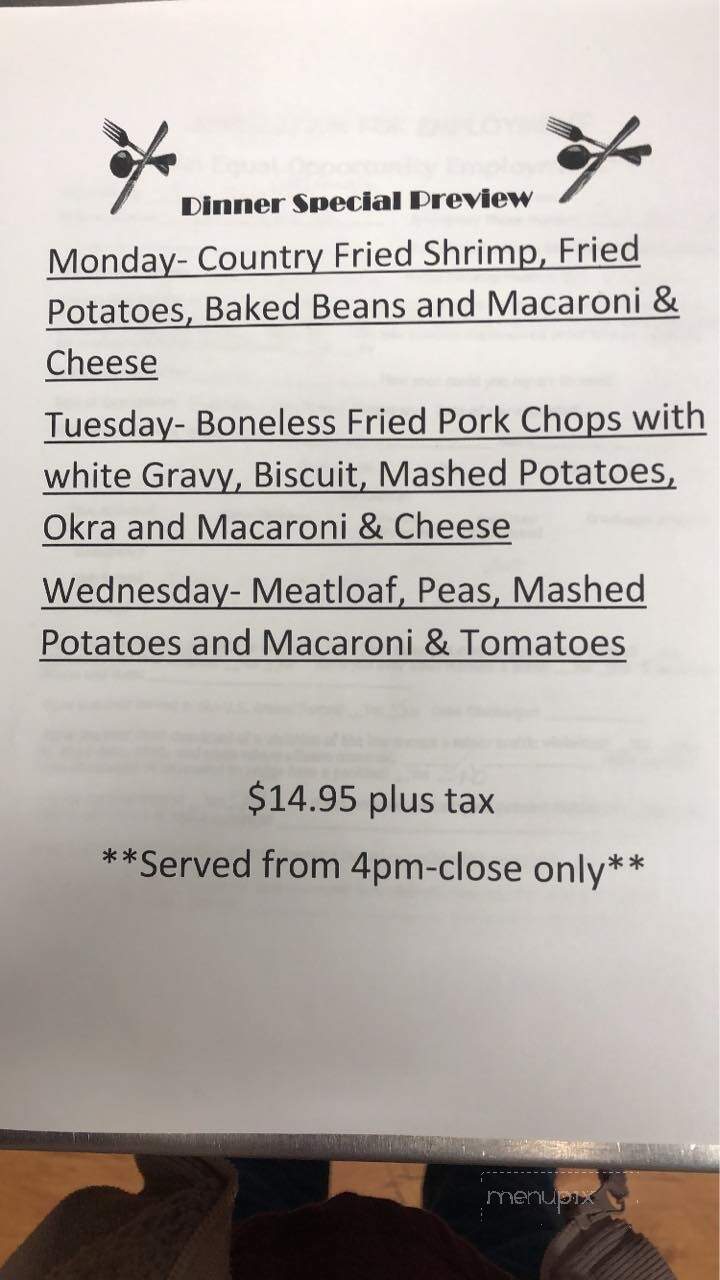 Taste of Dandridge - Dandridge, TN menu_pic