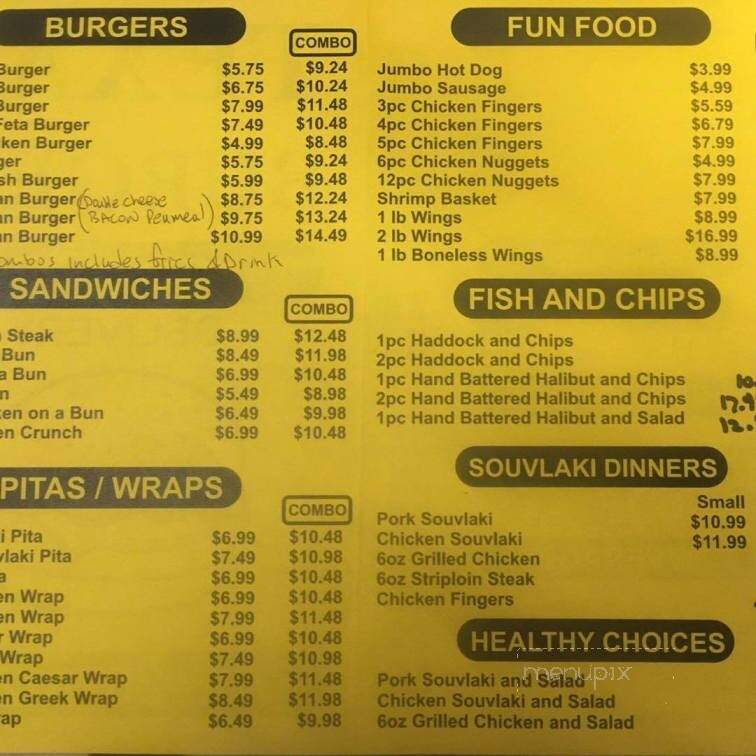 Texas Burger & Pizza - Fenelon Falls, ON