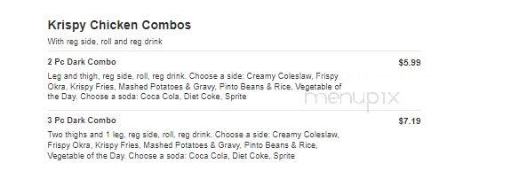 Hartz Chicken Buffet - Phenix City, AL menu_pic