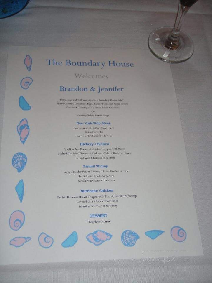 Boundary House Restaurant - Calabash, NC
