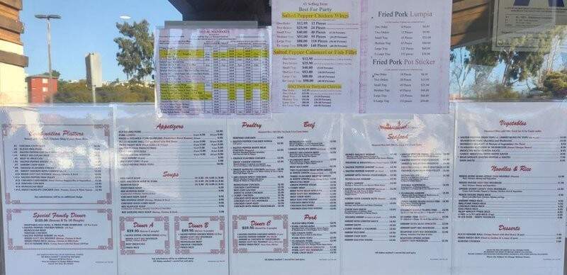 Royal Mandarin Restaurant - National City, CA menu_pic