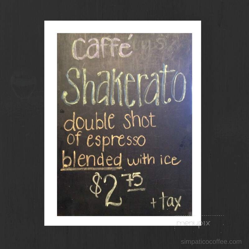 Simpatico Coffee - Holland, MI menu_pic