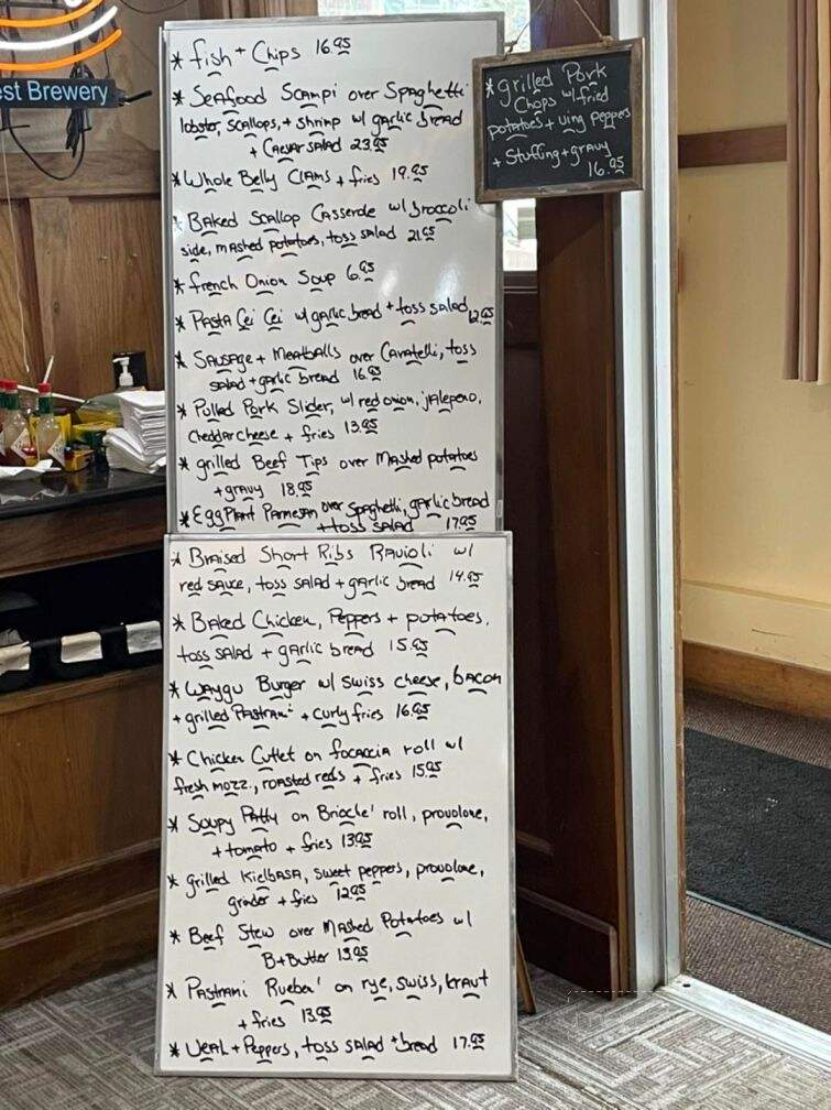 Hilltop Cafe - Westerly, RI menu_pic