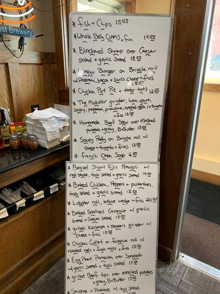 Hilltop Cafe - Westerly, RI menu_pic