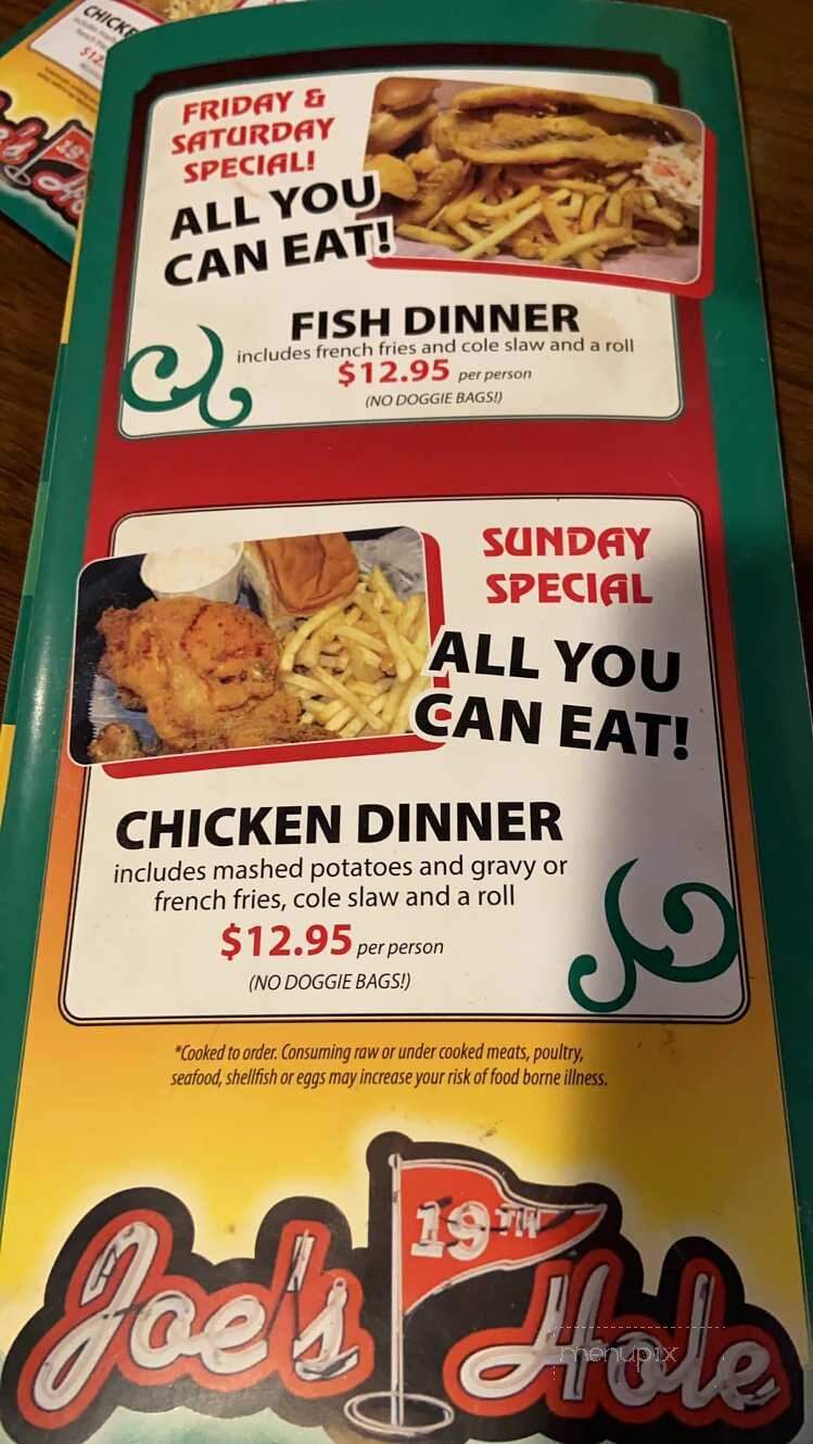 Lynwood Bar - Marysville, MI menu_pic