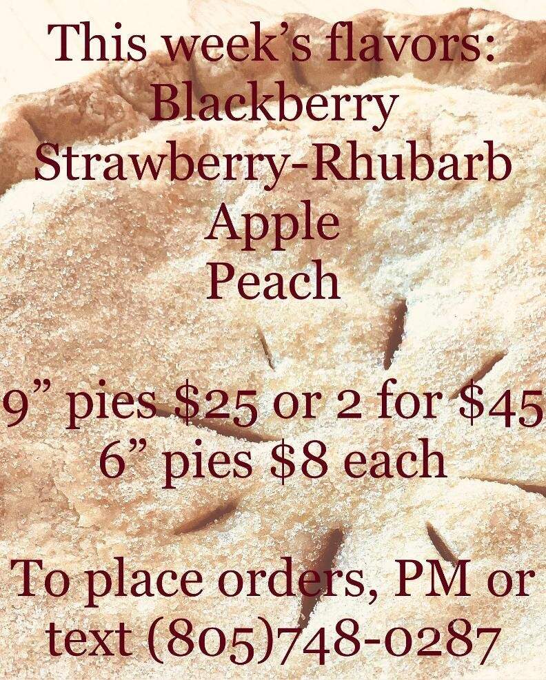 Bramble Pie Company - Atascadero, CA menu_pic