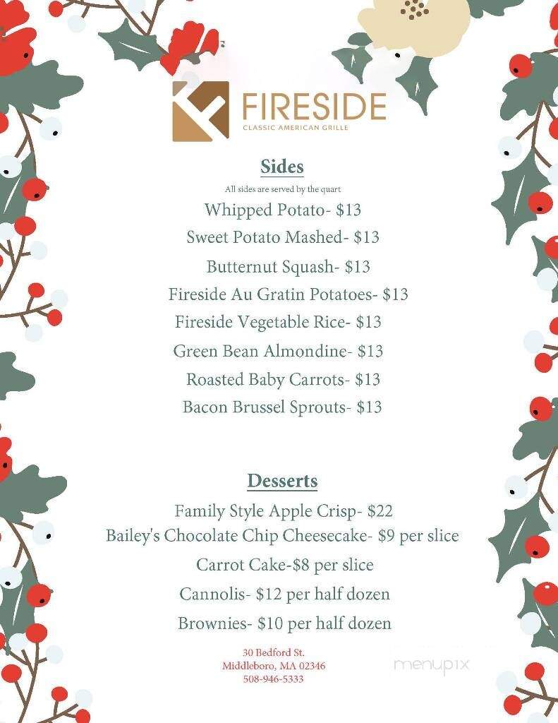 Fireside Grille - Middleboro, MA