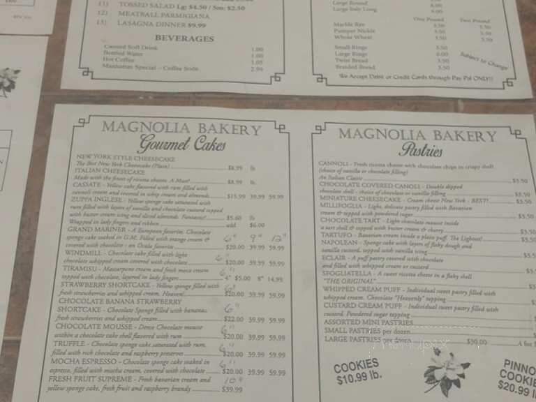 Magnolia Bakery & Catering Deli - Ocala, FL menu_pic
