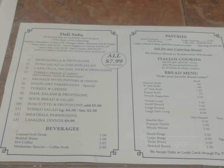Magnolia Bakery & Catering Deli - Ocala, FL menu_pic