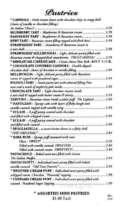 Magnolia Bakery & Catering Deli - Ocala, FL menu_pic