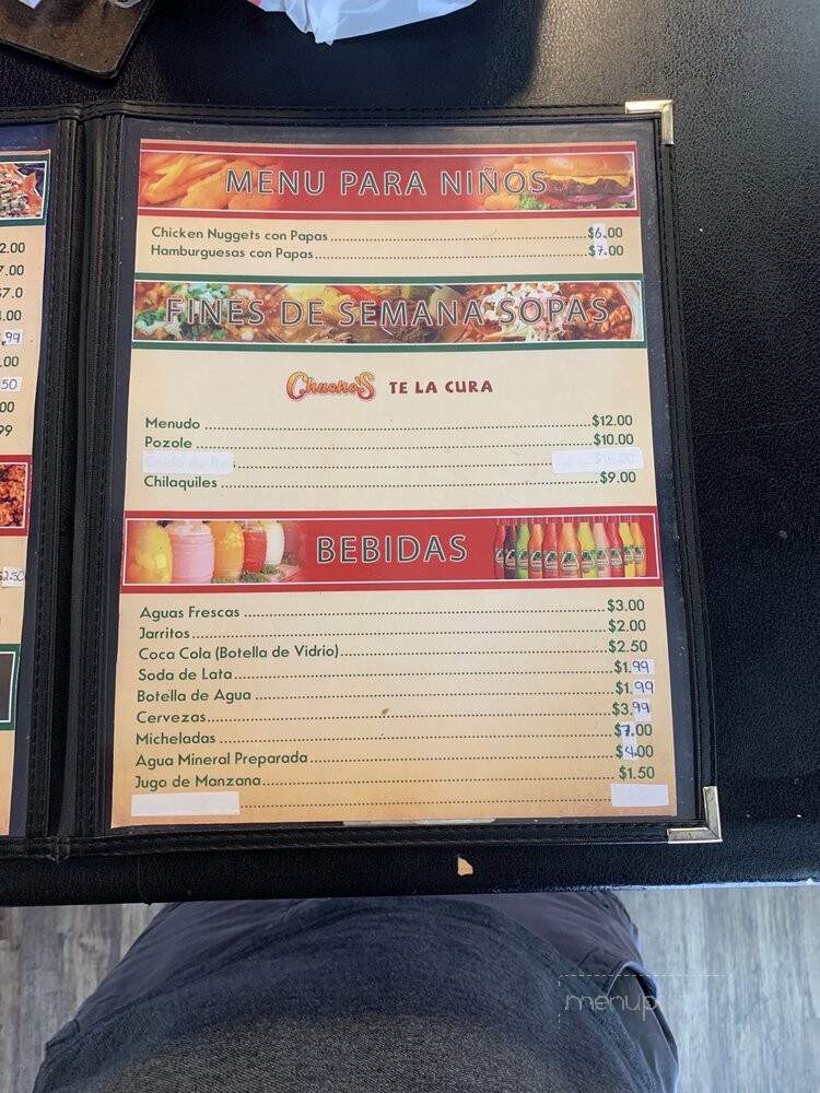 Chuchos Tacos - Greenacres, FL menu_pic
