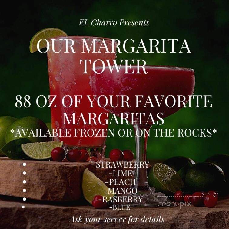 El Charro Mexican Restaurant - Lebanon, MO menu_pic