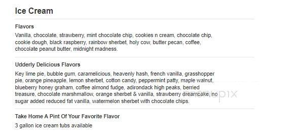 Byrne Dairy Stores - Phelps, NY menu_pic