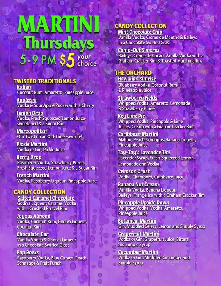 Marzoni's Brick Oven & Brewery - Selinsgrove, PA menu_pic