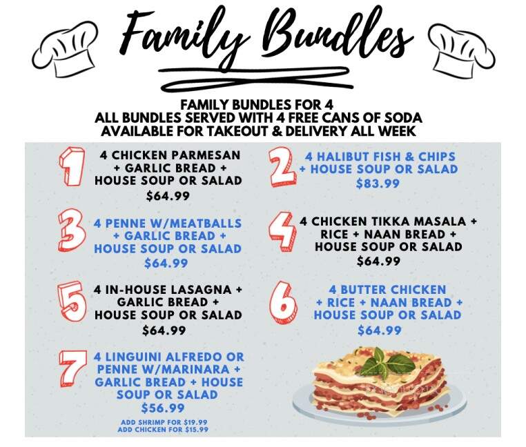 Domenic's On 20 - Fonthill, ON menu_pic