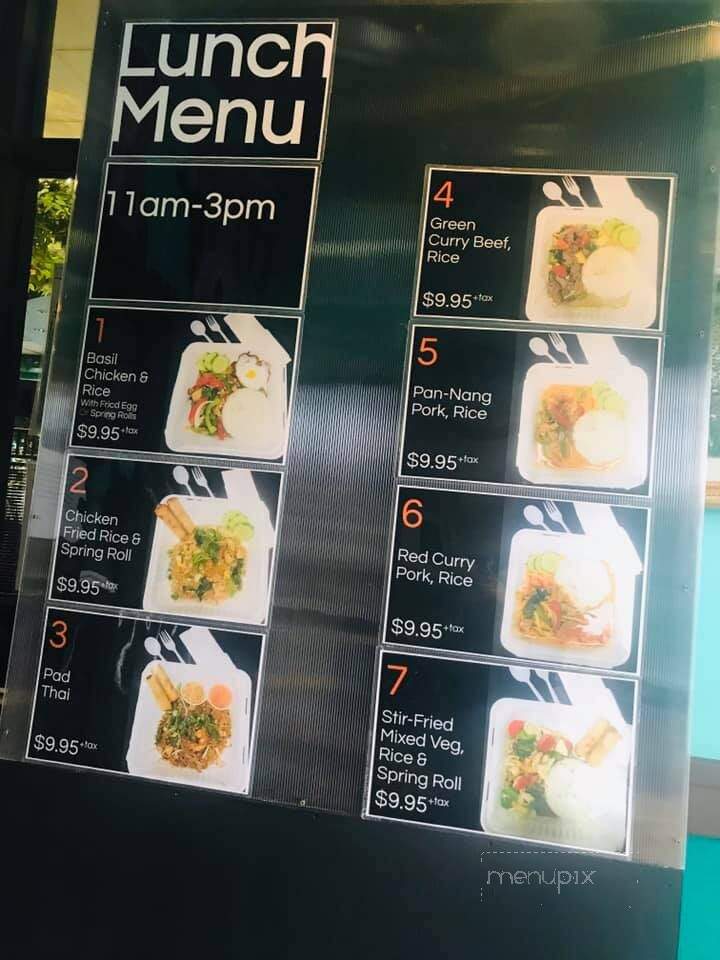 Juree's Thai Place - Calgary, AB menu_pic