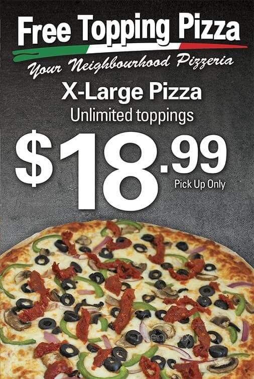 Free Topping Pizza - Newcastle, ON