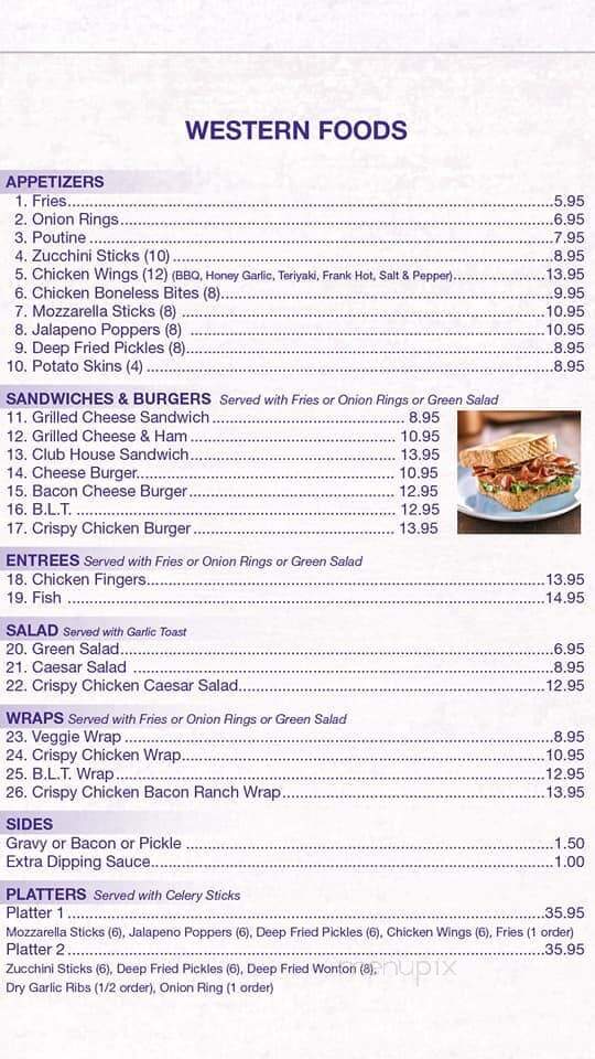 Asia's Diner - Sexsmith, AB