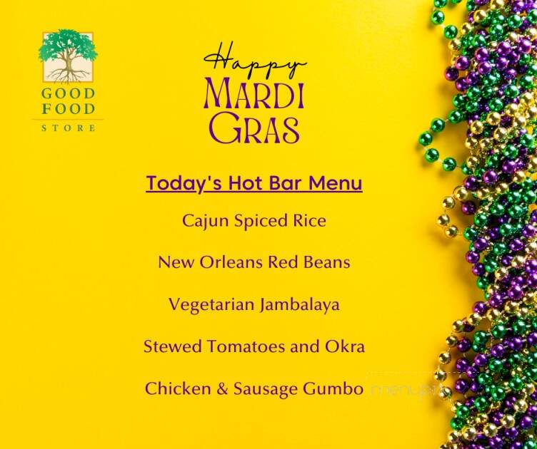 Good Food Store - Missoula, MT menu_pic