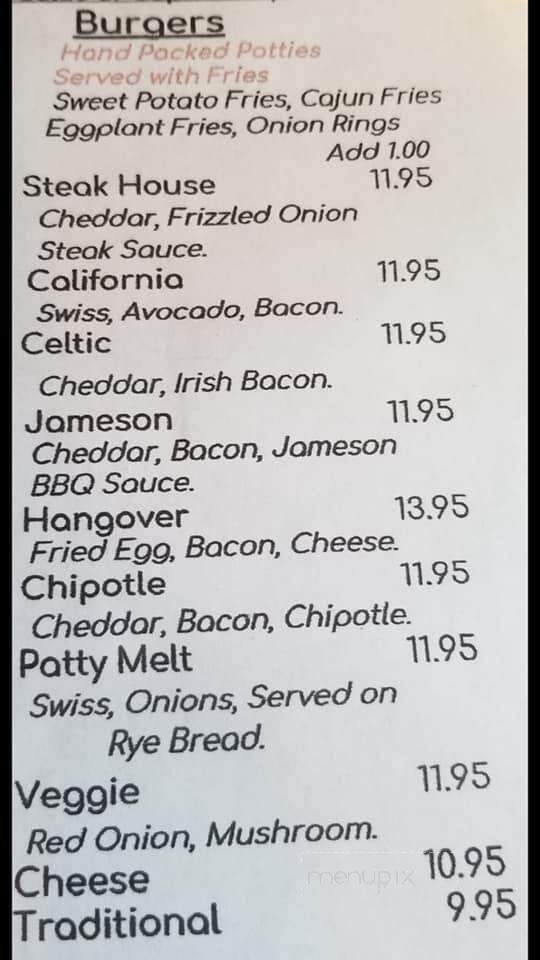 Amenia Steak House - Amenia, NY menu_pic
