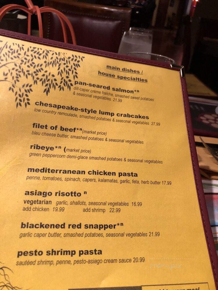Pomegranate Restaurant & Gathering Place - Troutville, VA menu_pic