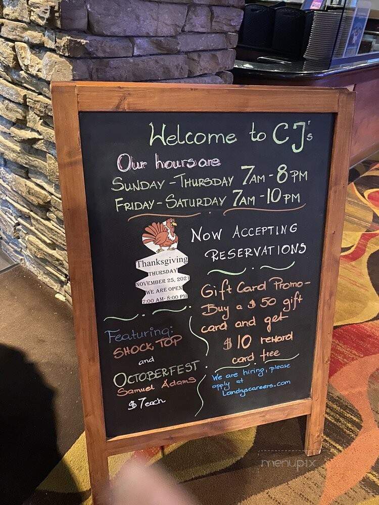Claim Jumper - Laughlin, NV menu_pic