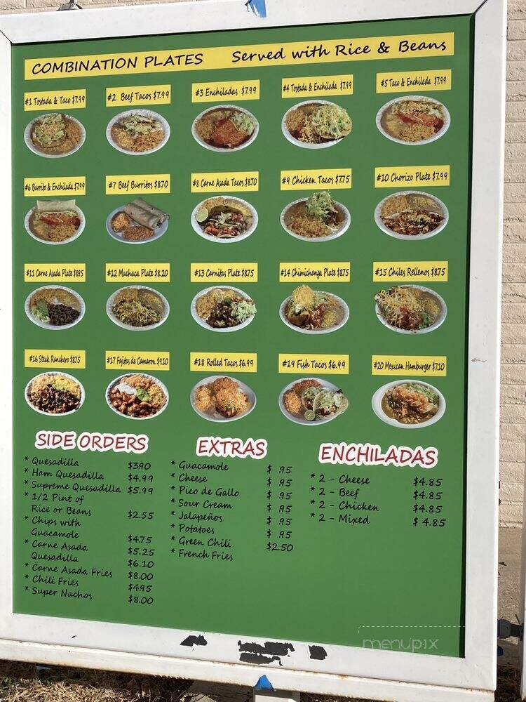 Ralibertos - Arvada, CO menu_pic