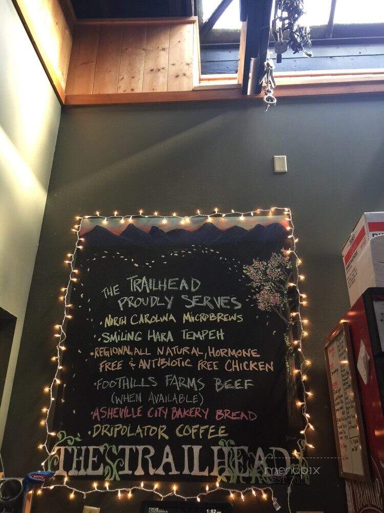 The Trailhead Restaurant and Bar - Black Mountain, NC menu_pic