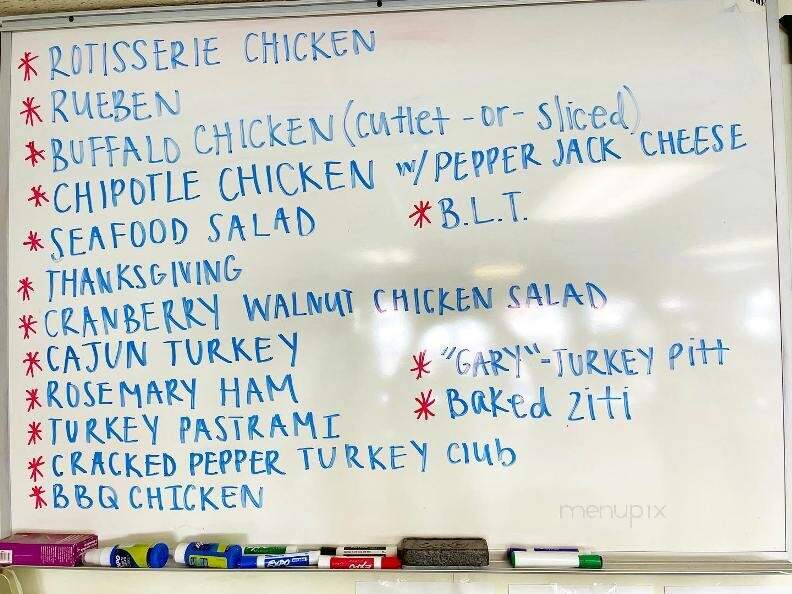 North End Deli - Plainville, MA menu_pic