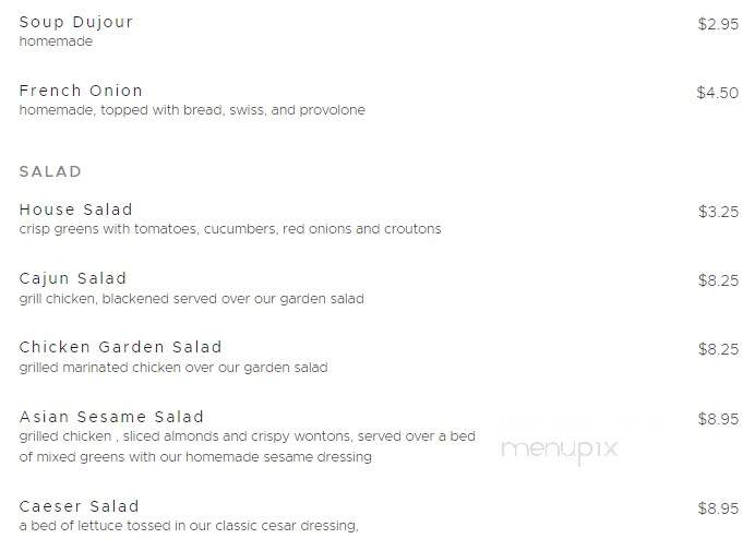 Handshakes Bar & Grill - Fishkill, NY menu_pic