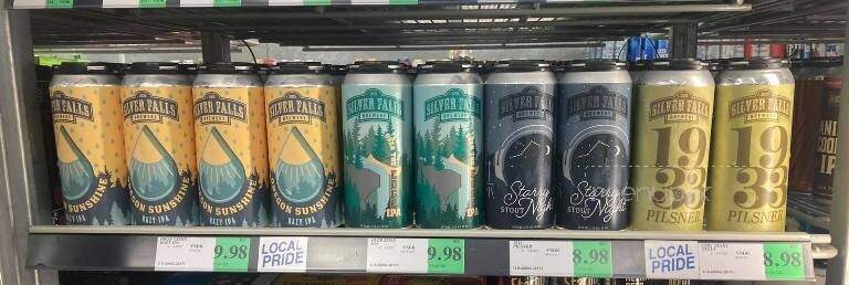 Silver Falls Brewery - Silverton, OR menu_pic