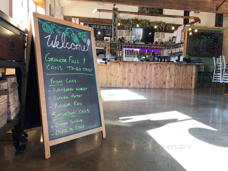 Silver Falls Brewery - Silverton, OR menu_pic