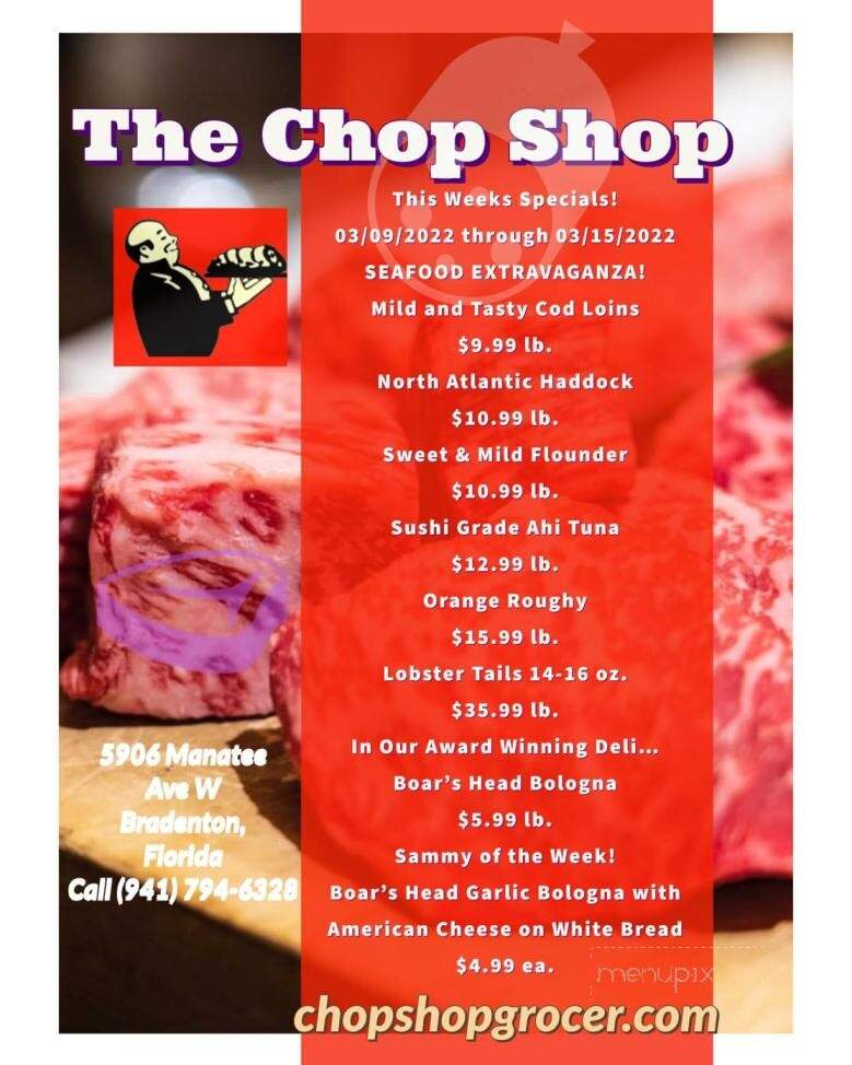 Chop Shop - Bradenton, FL