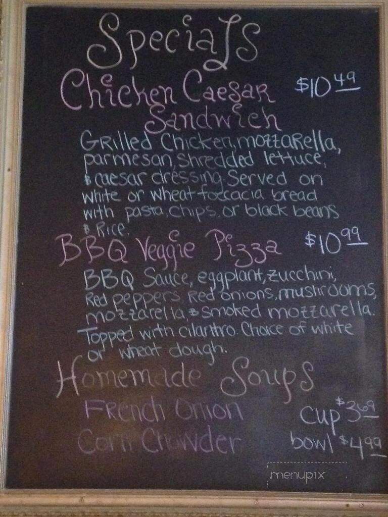 Cafe' Sole' - Jupiter, FL menu_pic
