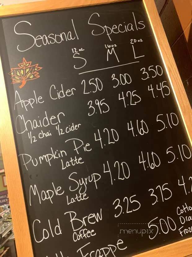 Firefly Coffeehouse - Oregon, WI menu_pic