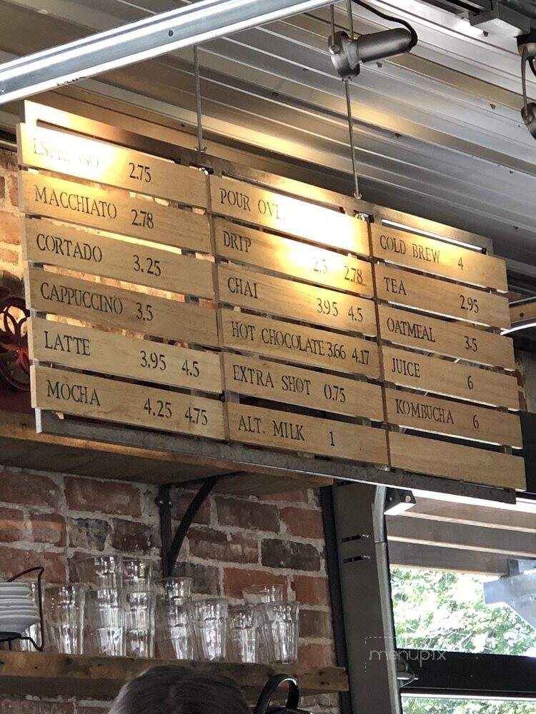 Steam Espresso Bar - Denver, CO menu_pic