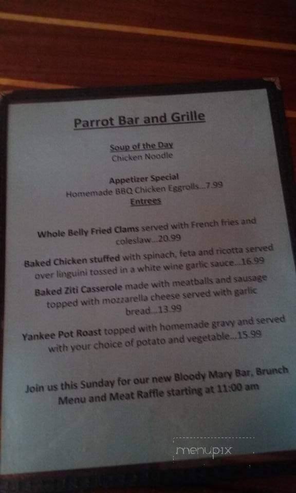 Parrot Bar & Grill - Bourne, MA