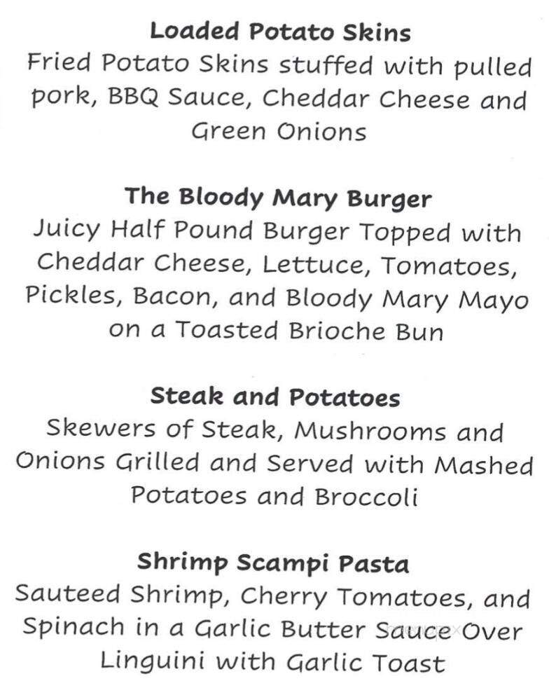 Iron Horse Brews - Sherwood, OH menu_pic