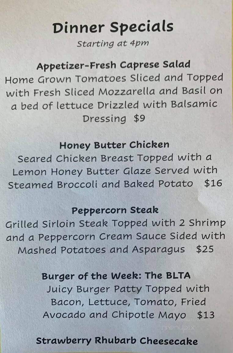 Iron Horse Brews - Sherwood, OH menu_pic